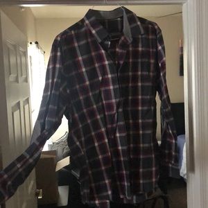 Patterned Button up shirt